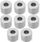 OTOTEC Lot de 8 manchons d'espacement en acier inoxydable 304 M8 non fileté IDxOD 8,2 x 20 mm hauteur 15 mm pour appareils mécaniques en métal