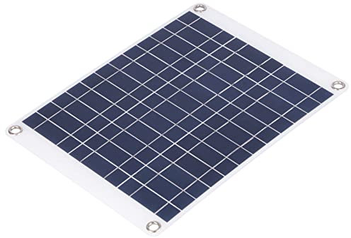 Solarpanel 15 W, Solarpanel-Solarpanel, Solar-Autobatterie-Ladegerät-Set, 3-Typ-Silizium-Solar-Ladegerät-Set, PV-Ladegerät für Outdoor-Reise-Handy
