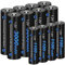 CITYORK Lot de 12 piles rechargeables Ni-MH 1,2 V AA AAA, 8 piles rechargeables AA 3000 mAh et 4 piles rechargeables AAA 1100 mAh