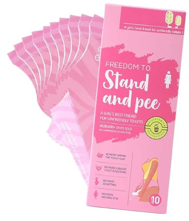 Einweg-Urinal Für Frauen – 10 Stück Wasserdichte Vertikale Urintrichter Aus Papier, Tragbarer Leichter Urintrichter Für Frauen, Pinkelhilfe Für Frauen Für Camping, Reisen, Outdoor