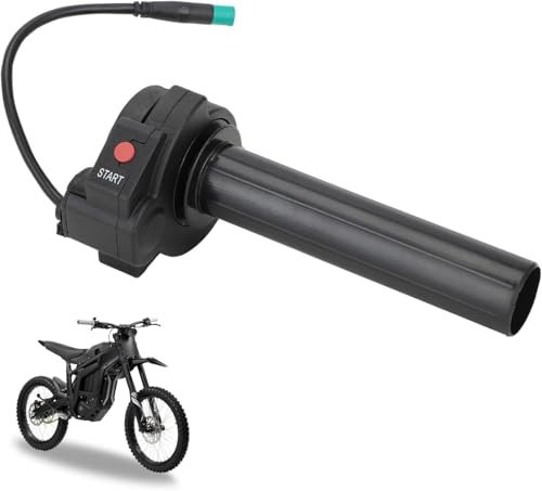 Talaria Sting Throttle Grip Set Twist Throttle Motorcycle Throttle Grip E-Bike Throttle Grip for Talaria Sting TlariaSting X3/MX3/MX4/MX5-Black