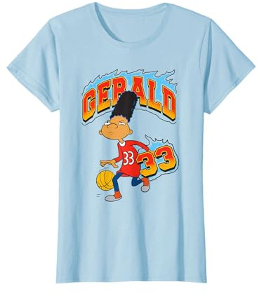 Hey Arnold Gerald Johanssen Basketball Retro Nickelodeon T-Shirt