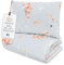 Kinder Bettdecke ohne Bezug 90x120 cm - Baumwolle Baby Decke und Kissen Set Kinderdecke 90 x 120 und Kopfkissen 60 x 40 - Bettdecken Kinderbettdecke Oeko-Tex Kaninchen
