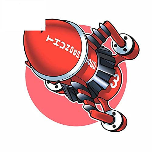 13 cm x 12,8 cm für Thunderbird.3 Lustiger Autoaufkleber Anime Aufkleber Autotürfenster