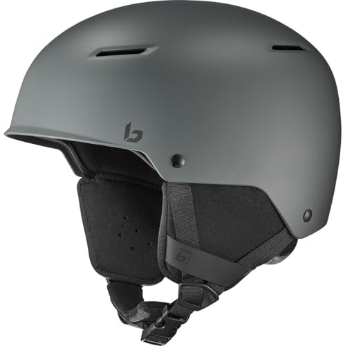 Bollé Keystone Basalt Grey Matte S 52-55 cm – Skihelm – Basaltgrau matt – No Lens Reference – Größe S, Unisex – Erwachsene