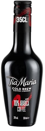 Tia Maria Coffee Liqueur | 350ml | 20% vol | Made for the Espresso Martini | 100% Arabica Coffee, Cold Brew, Medium Roasted Coffee with Madagascan Vanilla, Made for Espresso Martinis, Vegan, Gluten Free