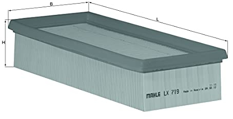 MAHLE LX 719 Luftfilter für LAND ROVER FREELANDER I (L314)