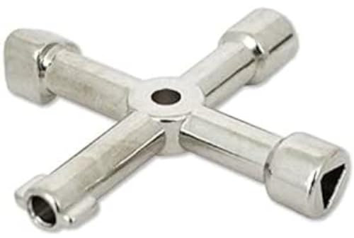 Geko Universal-Kreuzschlüssel TREEMME, Aluminium