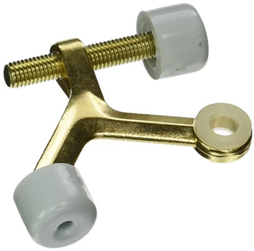 NATIONAL MFG/SPECTRUM BRANDS HHI N830-121 830121 Hinge Pin Door Stop, Polished Brass