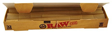 Set Raw konische KS Stopfmaschine inkl. 32x Raw konische Hülsen ungebleicht cone filler