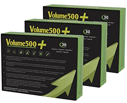 3 Volume500: Tabletten zur Verbesserung der Spermienqualität und -quantität