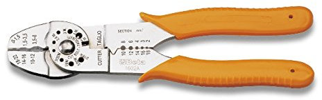 Beta 1602 a pinza per terminali isolati, modello standard, 220 mm Lunghezza