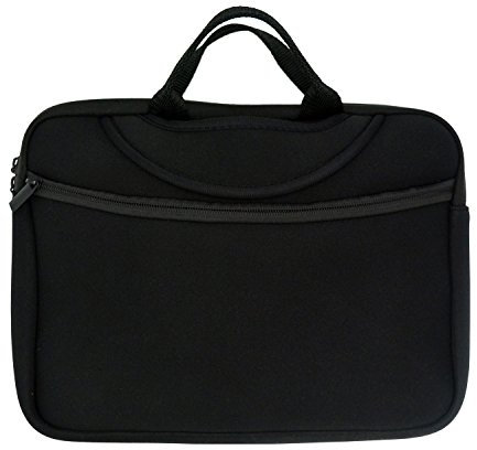 Case Wonder Mobiler Fotodrucker Tasche - Schwarz Neopren Reisedrucker/Tragbarer Drucker Tragetasche/Beutel/Taschen für Canon Selphy CP1300 CP1200 /CP910/CP1000 Mobiler Drucker und Power