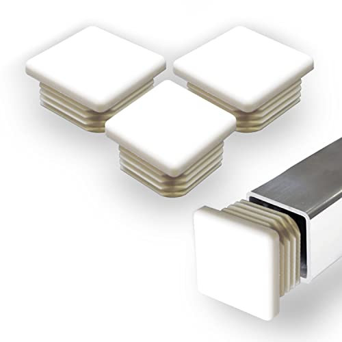 2 Inch Square Plastic Plug Heavy Duty Tubing Post End Cap