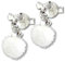 Teenie-Weenie Ohrstecker Rentier Pom Poms Kinder 925 Silber Ohrringe D2SDO8550W ein Geschenk zu Weihnachten, Geburtstag, Valentinstag für Kinder