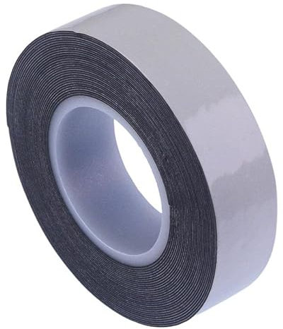 Ruban en caoutchouc auto-amalgamant pour réparation de tuyaux électriques Noir 19 mm x 5 m