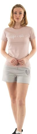 Project X Paris T-Shirt Femme Signature Rose poudré S