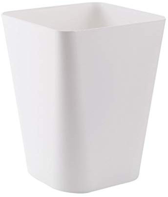 BUPEI Grande Non Couverte Tri Corbeille Bain Papier Poubelle Poubelle Cuisine ménagers Salon Plastique Poubelle(Beige)