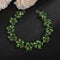 Deniferymakeup Bride Wedding Rhinestone Crystal Hair Vine Handmade Bridal Rhinestones Headband Wedding Hair Accessories for Brides Vintage Headpieces for Women Girl Party Prom Birthday (Green)
