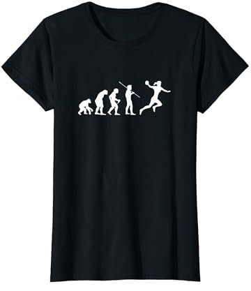 Handball Evolution Frauen Mädchen Handballerin T-Shirt