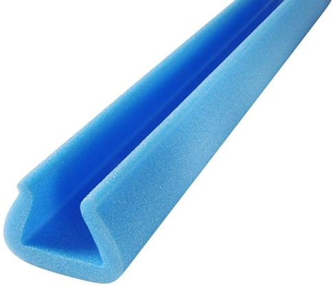 36x Foam Hand Rail, Door Frame & Spindle Protection - 2 mt 80mm x 100mm | Heavy Duty Lightweight Foam Flexible Protection | 100% Recycled | TRIOPLUS