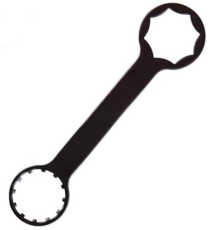 alltoo Bike Front Fork Wrench Front Fork Headset Steel Spanner Bicycle Repair Hand Tool Replacement for Suntour XCR/RST/XCM