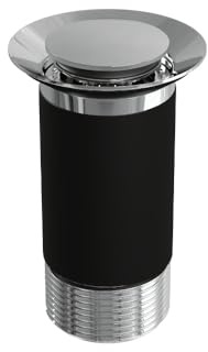 TOP-FIX Easy Fit Basin Sink Click Clack Pop-Up Top Fix Waste Trap - Unslotted - Chrome - PBW-TOP-02-CH (PDT-000600)
