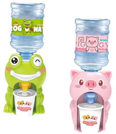 QUMIIRITY 2 Stücke Cartoon Design Wasser Dispenser Spielzeug Lustige Kinder Pädagogische Spielzeug