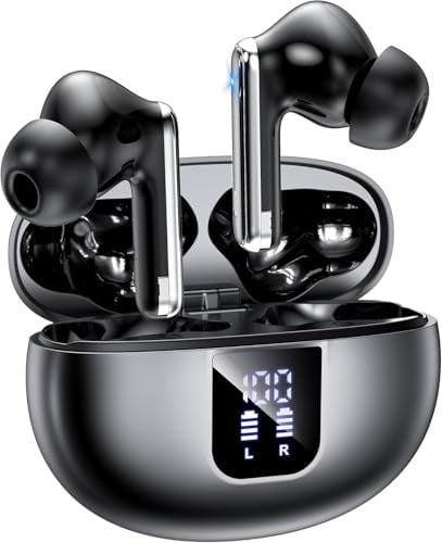 EUQQ Auriculares inalámbricos ANC Bluetooth 5.4, 36H