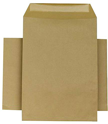 Q-Connect C4 Envelopes Pocket Gummed 80gsm Manilla (Pack of 250)