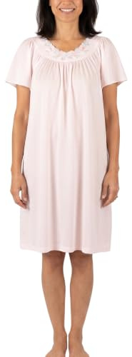 Shadowline Damen Women's Petals 40 Inch Short Flutter Sleeve Waltz Gown Nachthemd (1er Pack)