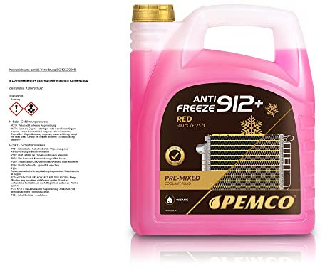 Antifreeze 912+ (-40) 5 Liter