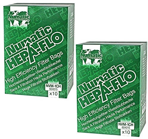 2x Numatic 604015 NVM1CH Henry Hetty Hoover Vacuum Cleaner Accessory Dust Bags 604.015 (Pack of 10)
