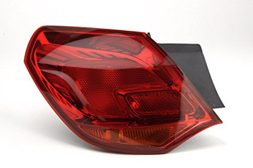 Johns, Heck Leuchte Rückleuchte Rücklicht passend für Opel Astra J 12/2009- außen Links