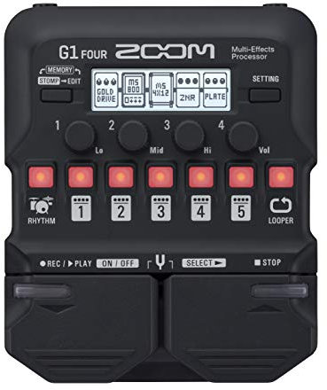 Zoom Electric Guitar Multi Effect G1 Four