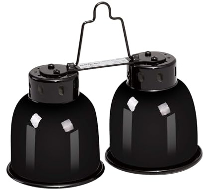 ReptiZoo Kombi 2fach Lampenfassung max. 2x40 Watt (DRL02) E27 Fassung