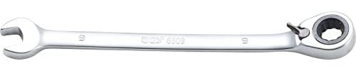 BGS 6609 | Llave combinada con carraca | reversible | 9 mm