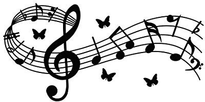 JEPART Music Notes Notation Band Wall Sticker Decal, Music Notation Wall Decal Removable DIY Vinyl Art Mural Wallpaper Home Decor Gift for Kids Bedroom Music & Dance Room – Fashion & Eye-catching