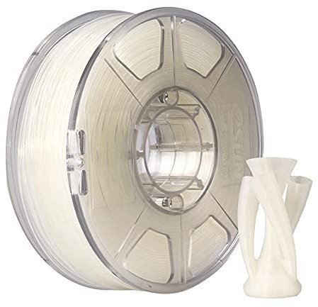 MSNJ 3D Printing Filament for 3D Printers, 1.75mm or 2.85mm Nylon Filament 3D Printer PA Filament, Accuracy +/- 0.05mm 1KG Spool-1.75mm