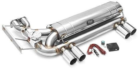 Endschalldämpfer Schalldämpfer Auspuff Edelstahl kompatibel mit E46 M3, M3 CSL S54 2000 2001 2002 2003 2004 2005 2006 343PS 360PS