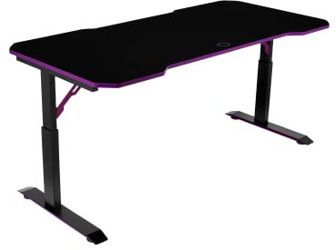 Cooler Master GD160 PC Gamimg Desk Scrivania, Truciolare d'Acciaio, Gaming Table