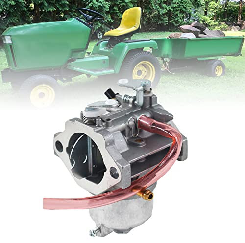 munirater Carburateur de rechange pour Kawasaki FC540V 17 HP AM122852 John Deere GS75 HD75 180 185 260 265 Carb avec conduite de carburant 15003-2296