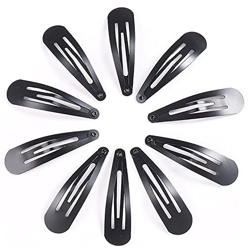10 Pezzi mollette capelli donna,Nero,fermagli,fermacapelli,hair clip