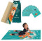 Kinder Yogamatten-Set für Jungen & Mädchen – Puppe, Einhorn and Meerjungfrau – frei von Chemikalien – ungiftig – rutschfest – 152 x 61 x 0,6 cm – mit 12 Yoga-Karten (Meerjungfrau)