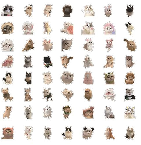 BZKSER Aufkleber - 60 pcs Wasserdicht Vinyl Stickers Graffiti Style Decals für Auto Motorräder Fahrrad Skateboard Snowboard Gepäck Laptop Aufkleber und mehr