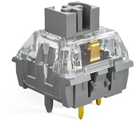 MX Silent Mechanical Keyboard Switch 5Pin SMD MX Linear/Touch Midnight Switch Pro BIANMTSW(Linear,Taglia unica)