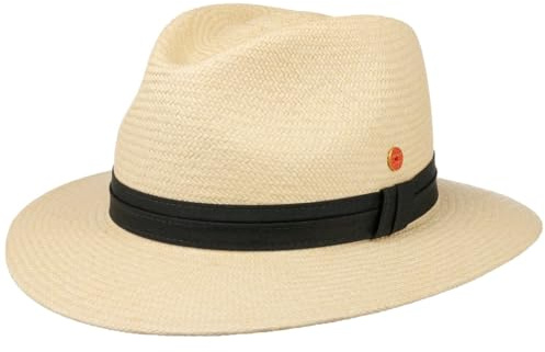 Mayser Gero Panama Straw Hat Traveller Cloth Band Made in EU Unisex Spring Summer