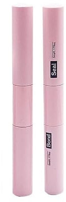 Lash Bond and Seal for Cluster Lashes – DIY Individual Lash Glue with Mascara Wand, Super Strong Hold, Gentle Formula for Sensitive Eyes (2-in-1 Eyelash Glue)