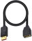 Maxhood 54Gbps Displayport Extension Cable 0.5m, Male to Female, 16K@30Hz, 8K@120Hz, 4K@240Hz 165Hz, Displayport 2.1 V Extender Cable Support HDR, HDCP DSC 1.2a for FreeSync G-Sync Gaming Monitor