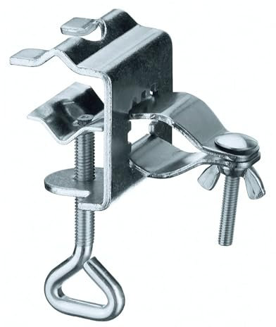 Patio -Regenschirmklemme - Starker Metallhalter | Schirm Im Freien Zum Geländer | Einfach An Zäunen, Tribünen, Bänken Und Heckklappen Befestigen, Perfekt Für Outdoor -Veranstaltungen, Langlebiges Und